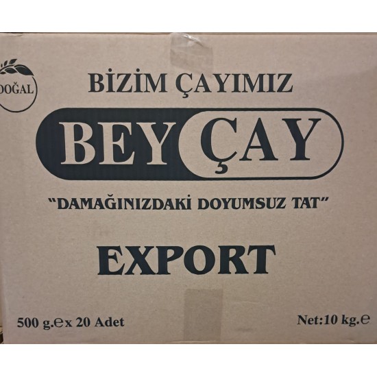 BEY ÇAY Export 500 Gr 20 Adet (10 KG)