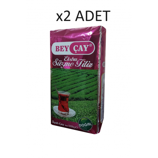 BEY ÇAY Süzme Filiz 5 Kg * 2 Adet (10 KG)